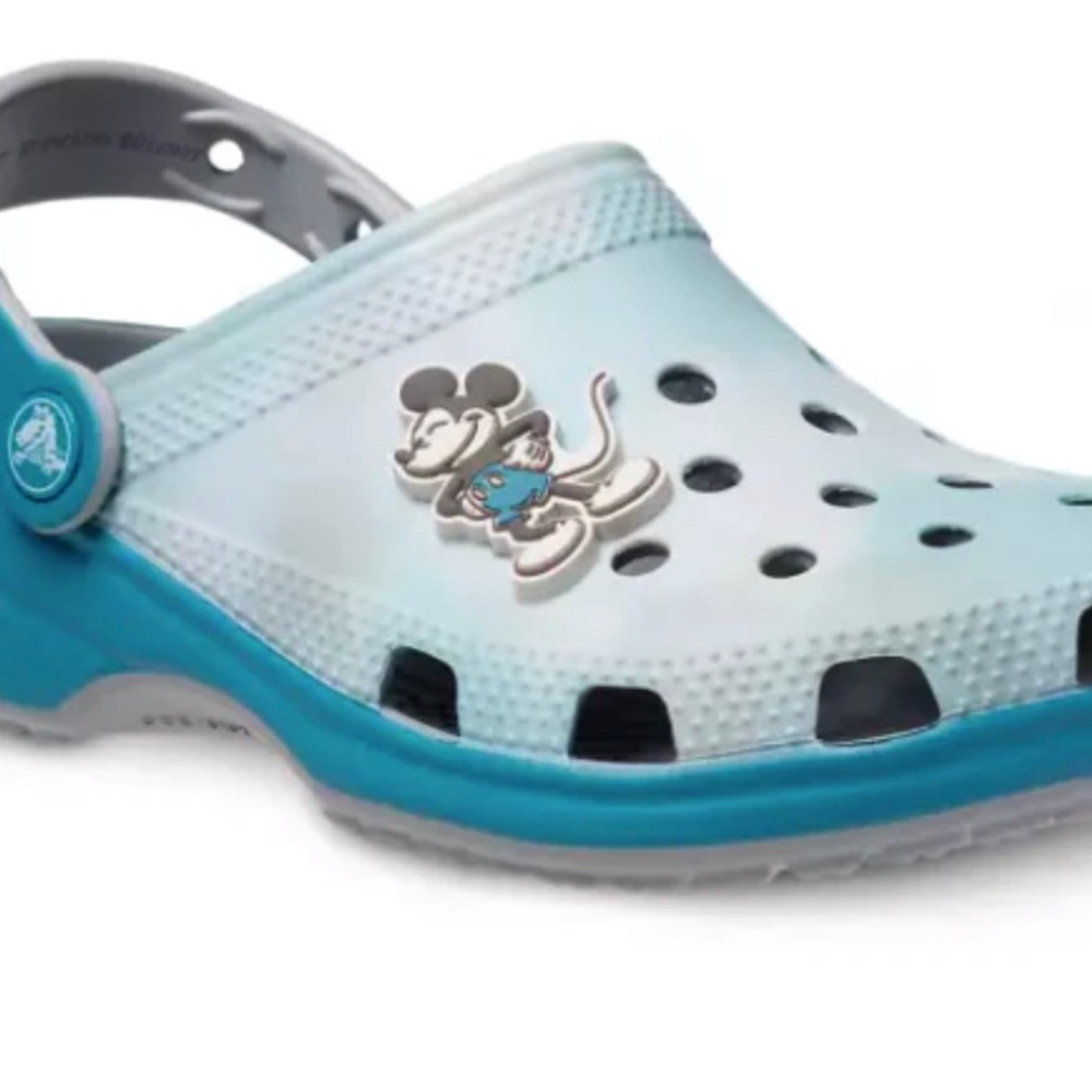 HP🎊🎊Disney Parks Light Blue Mickey Mouse Adult Crocs - Picture 3 of 8